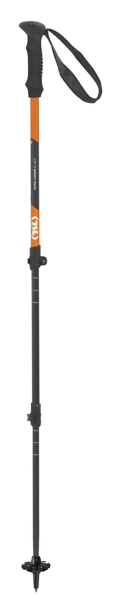 Bâtons De Randonnée Raidlight Hybrid Carbon - Télescopiques, Légers Et Pliables - Homme Taille Unique