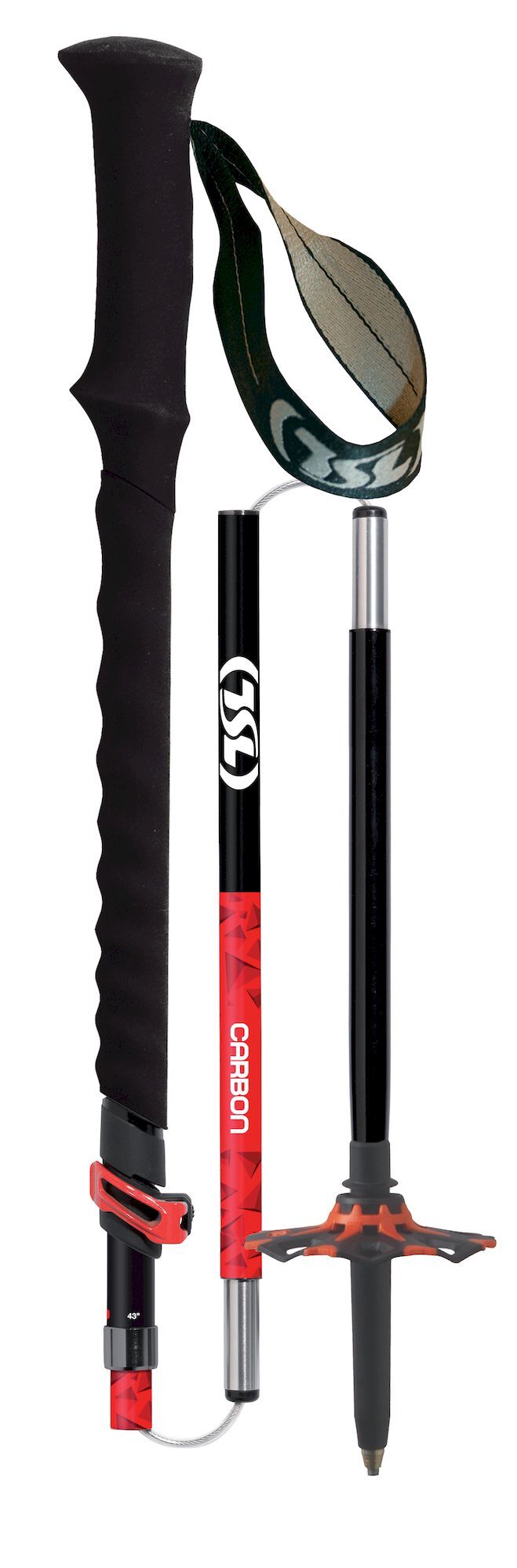 TSL Outdoor Tour Carbon 5 Cross - Kije trekkingowe | Hardloop