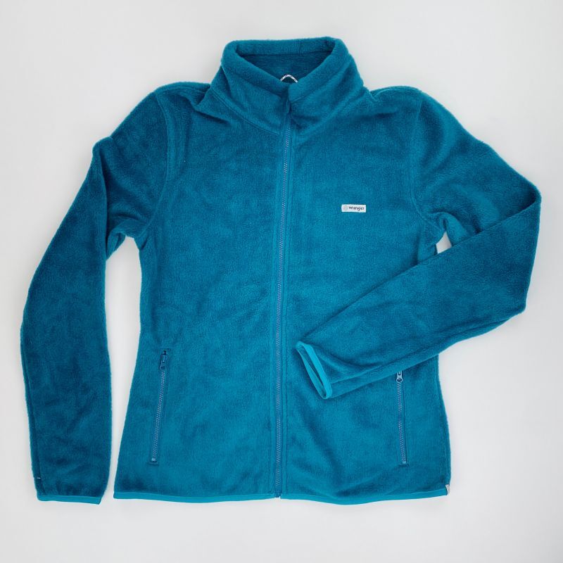 Wrangler Full Zip Fleece Jkt - Felpa con cappuccio di seconda mano - Donna - Verde - S | Hardloop
