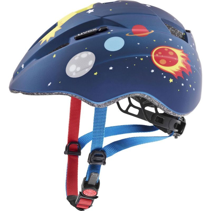 Uvex Kid 3 CC – Casco De Bicicleta Robusto Para Niños – Ajuste Individual – Ventilación Optimizada – Negro – Rhino Mate – 55 – 58 Cm