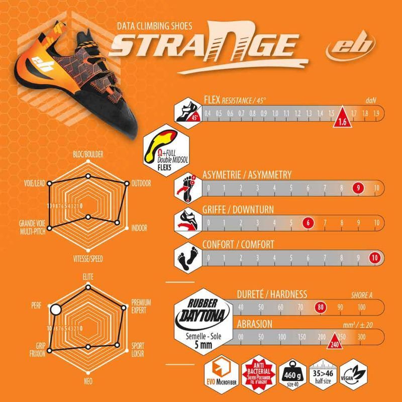 EB Strange - Kiipeilykengät | Hardloop