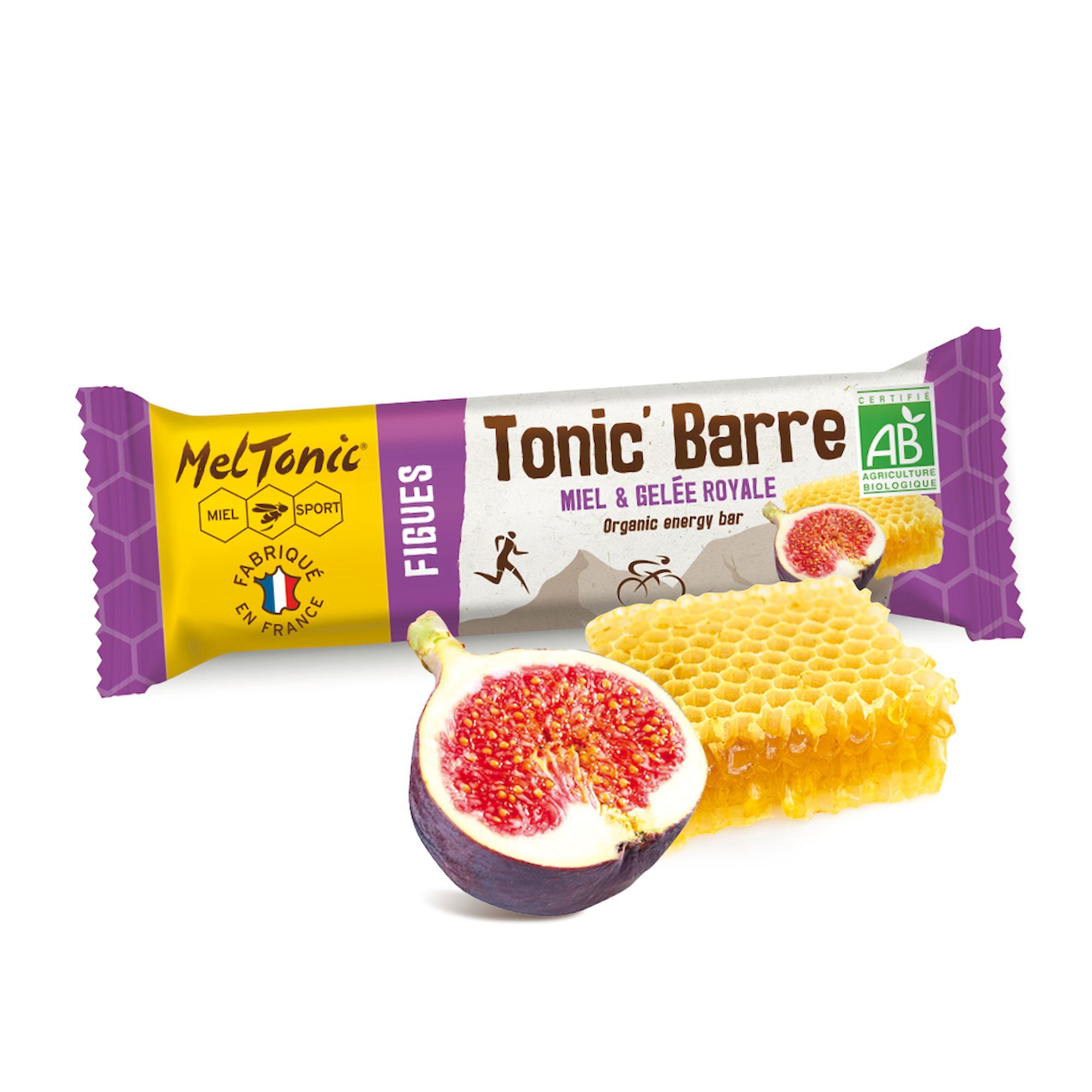 Meltonic Tonic Barre Bio Miel & Figues - Energy bar
