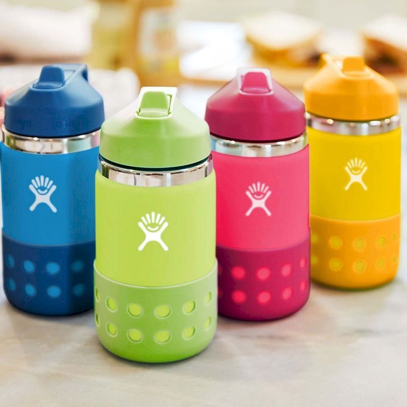 Hydro Flask 12 oz Kids Wide Mouth Straw Lid & Boot - Isolierflasche - Kind