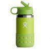 Hydro Flask 12 oz Kids Wide Mouth Straw Lid & Boot - Garrafa térmica criança | Hardloop