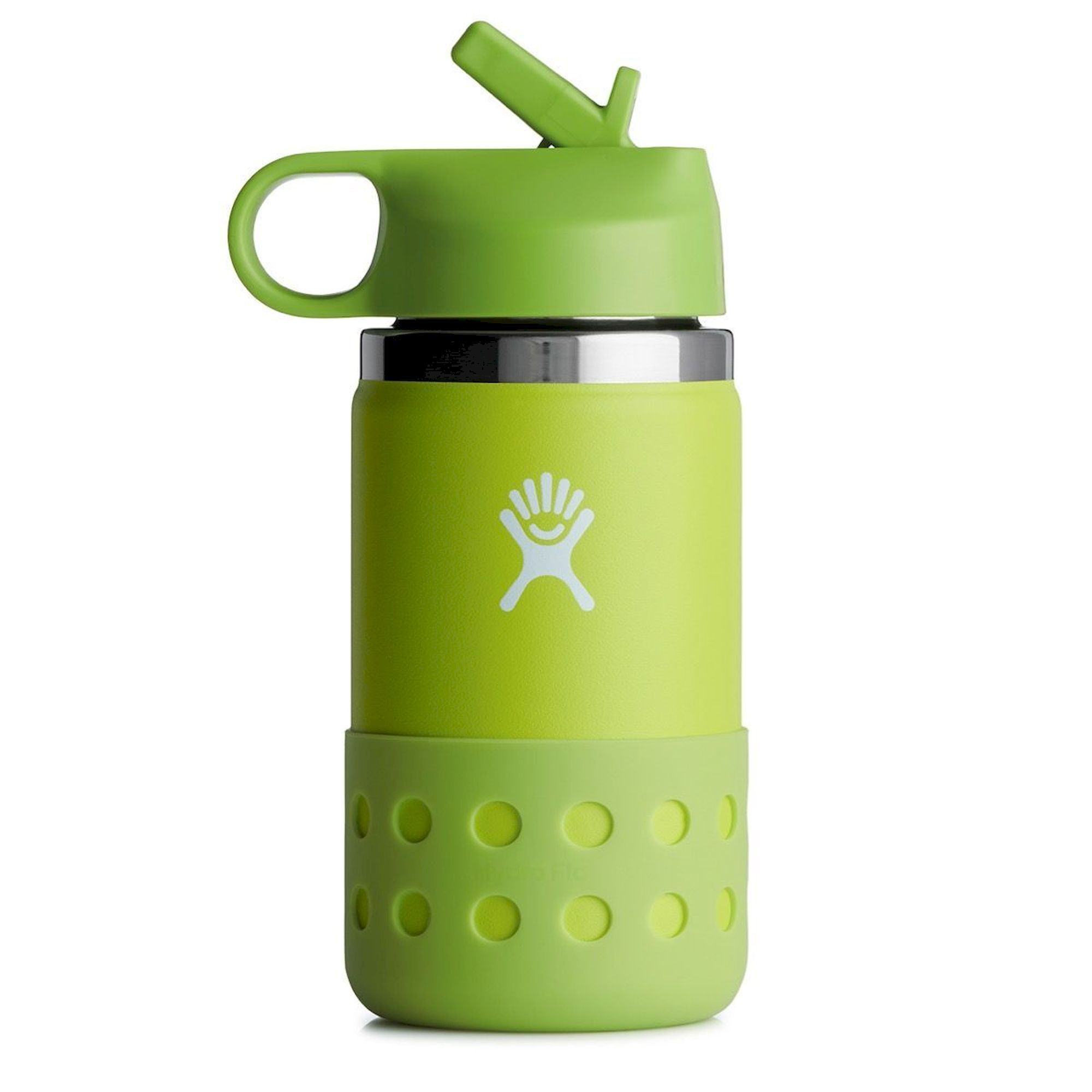Hydro Flask 12 oz Kids Wide Mouth Straw Lid & Boot - Bouteille isotherme enfant