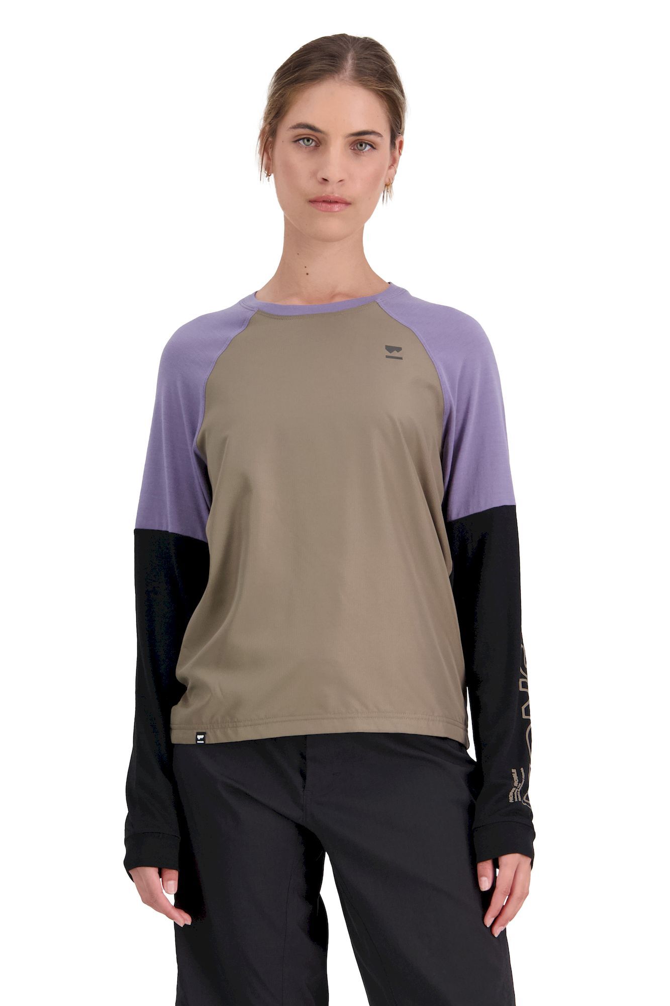 Mons Royale Tarn Merino Shift Wind Jersey - Camiseta de merino - Mujer | Hardloop