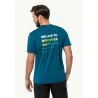 Jack Wolfskin Hiking S/S T - T-shirt homme | Hardloop