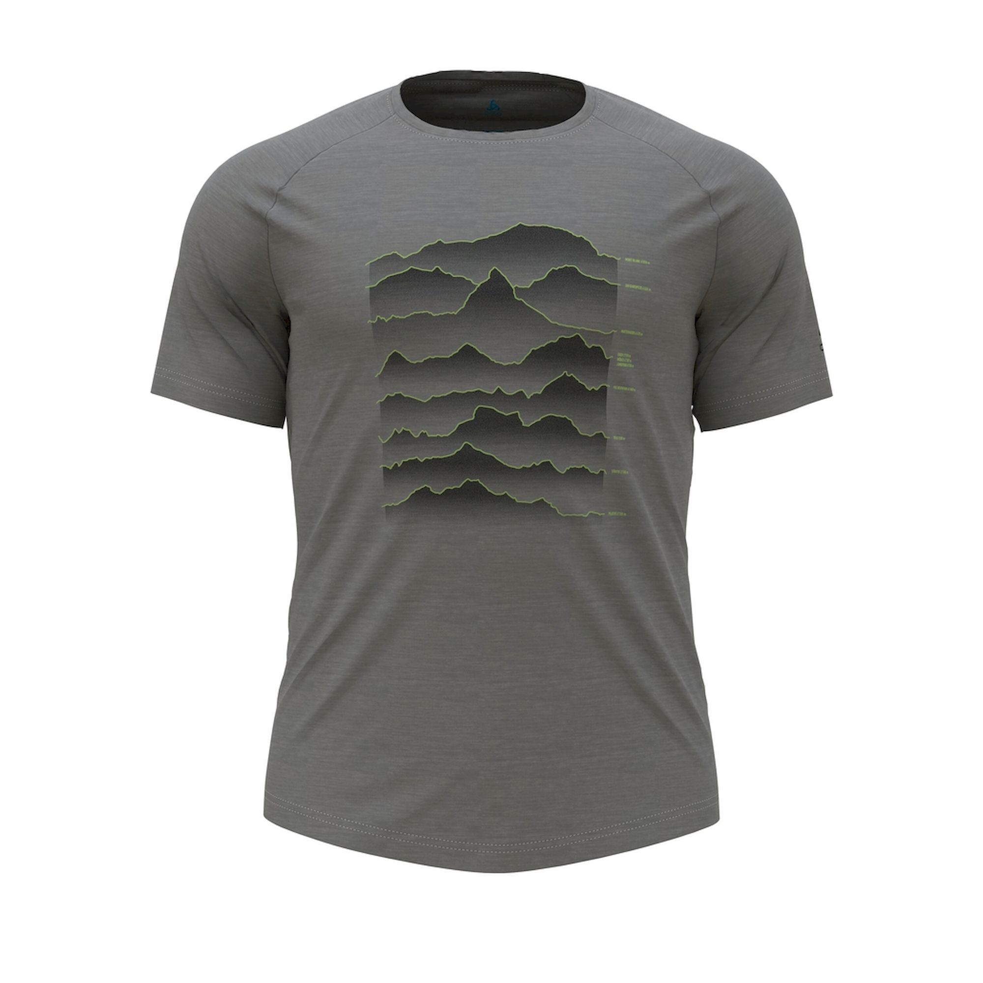 Odlo Performance Wool Light Sunrise - T-shirt - Herrer | Hardloop