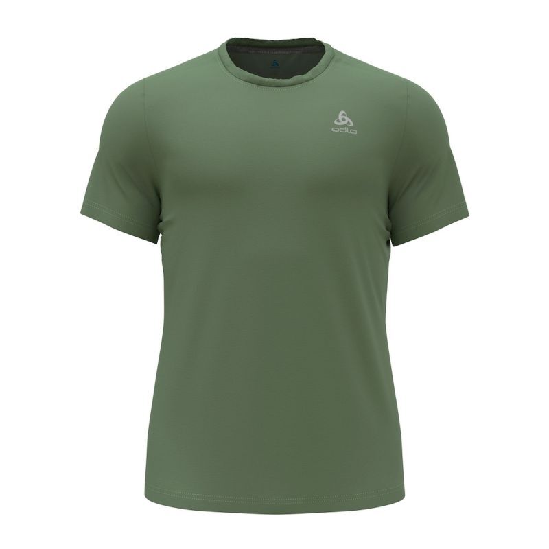 Odlo Crew Essential Camiseta de Running Hombre Saxony Blue