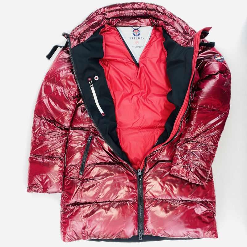 Vuarnet Kasai Jacket - Tweedehands Donsjack - Dames - Rood - S | Hardloop