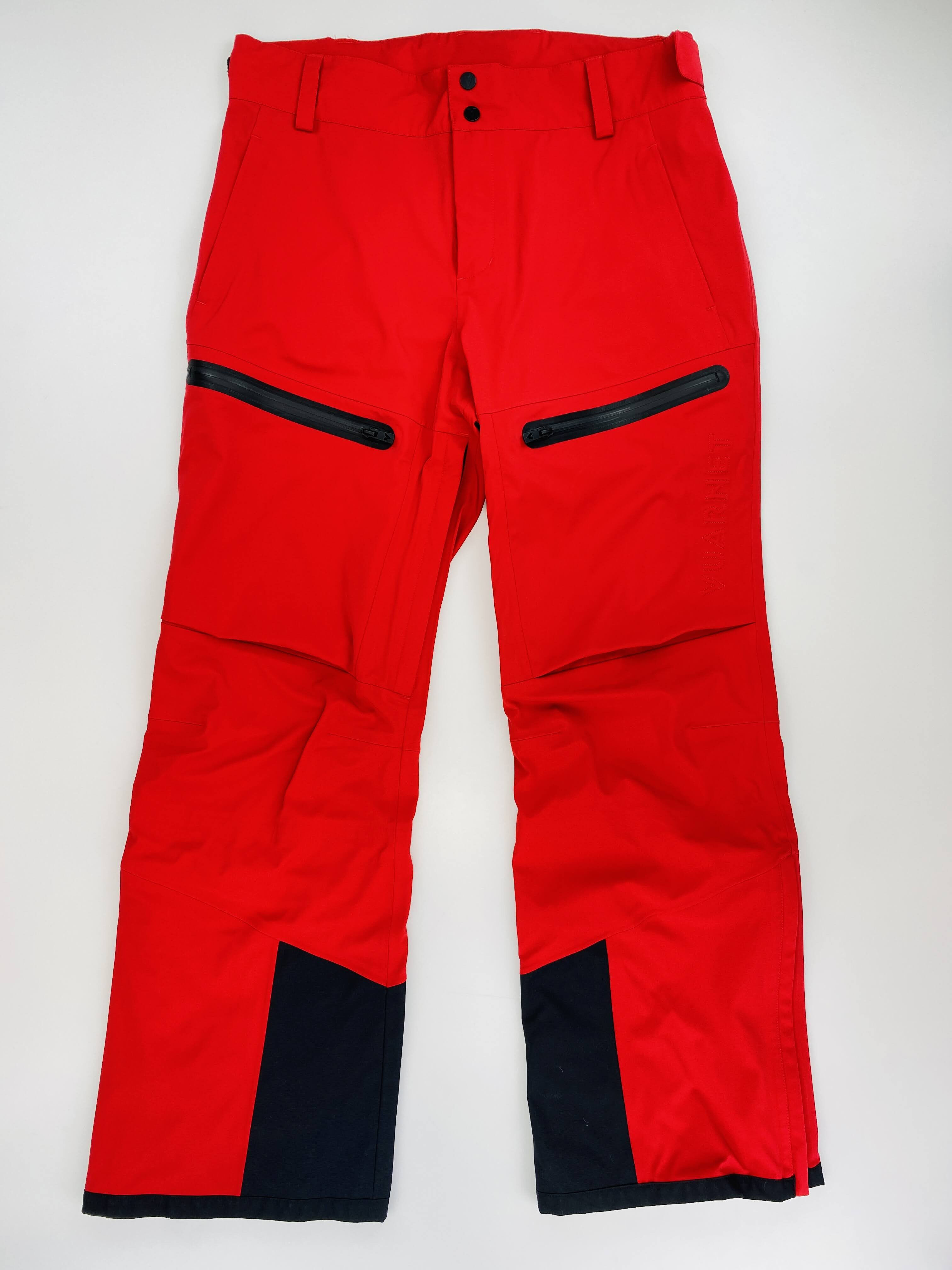 Vuarnet M'S 3L Porter Rider Pant - Second Hand Pánské lyžařské kalhoty - Červené - L | Hardloop