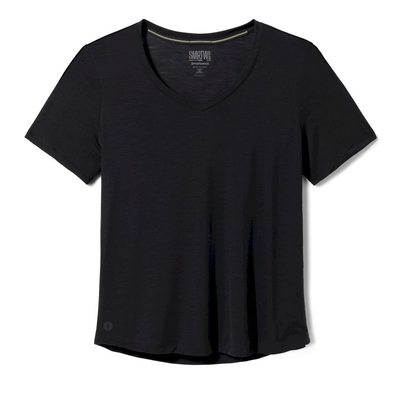 Smartwool Active Ultralite V-Neck Short Sleeve - Merino-t-paidat - Naiset | Hardloop