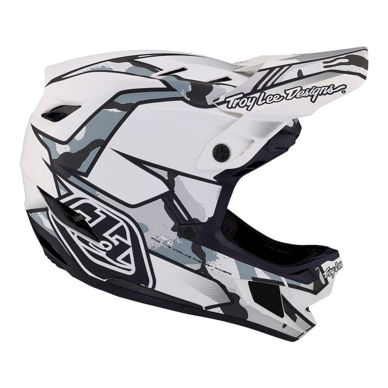 Casque Troy Lee Designs D4 Composite MIPS – VTT BMX DH – Optique – Bois