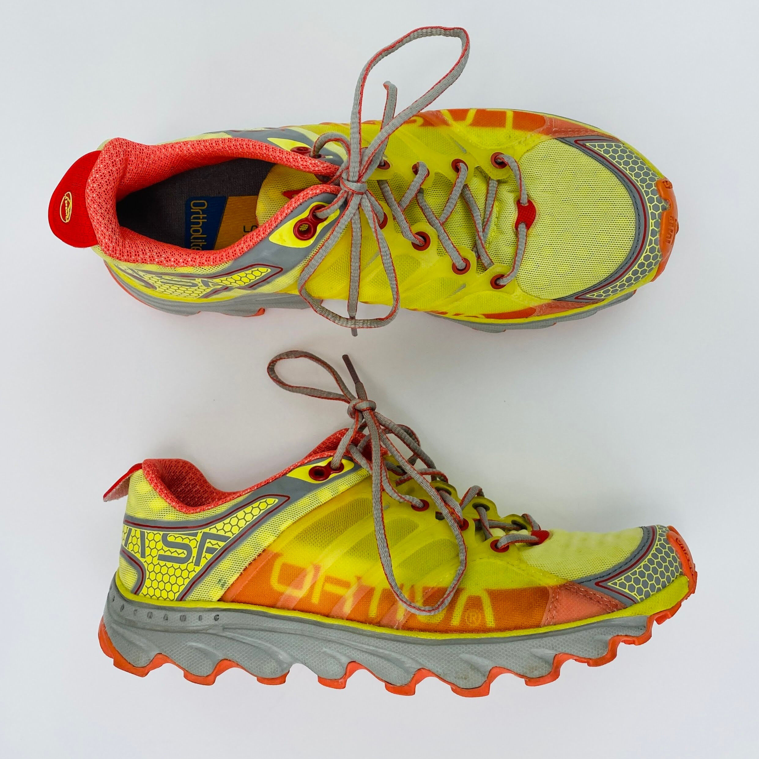 La Sportiva Bushido - Second Hand Trail running shoes - Women's - Yellow - 37.5 | Hardloop