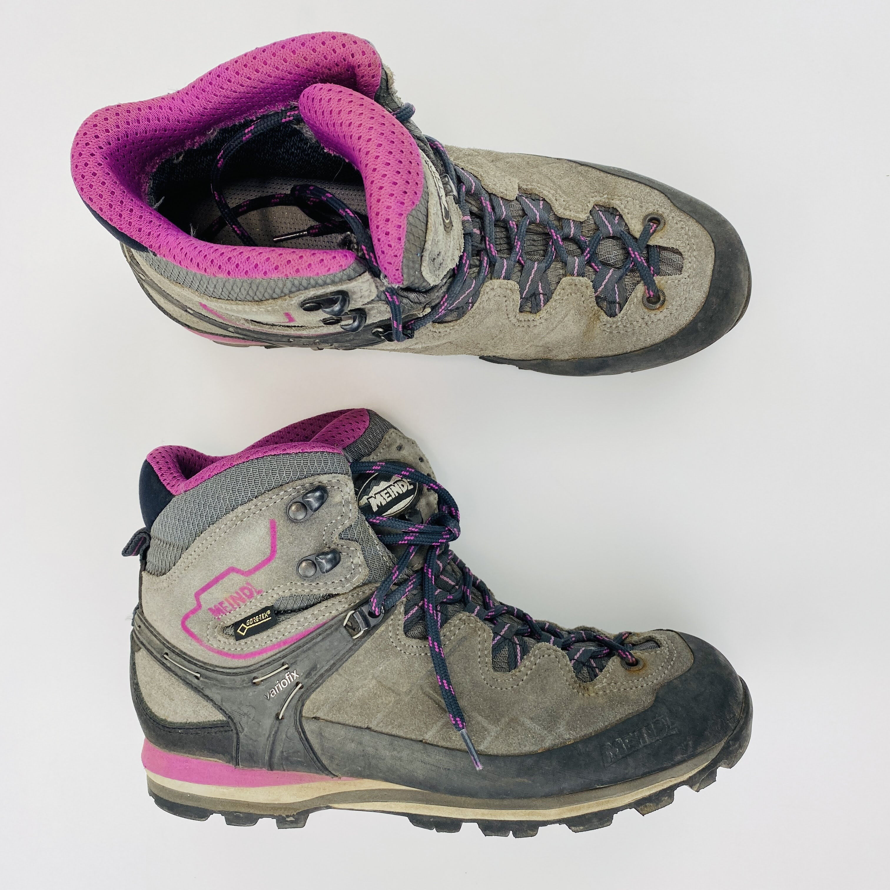 Meindl Litepeak Lady Gtx - Second Hand Hiking boots - Women's - Grey - 39.5 | Hardloop