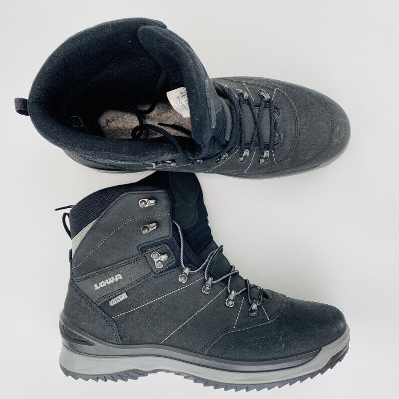 Lowa Sedrun Gtx Mid - Second Hand Hiking boots - Men's - Black - 47 | Hardloop