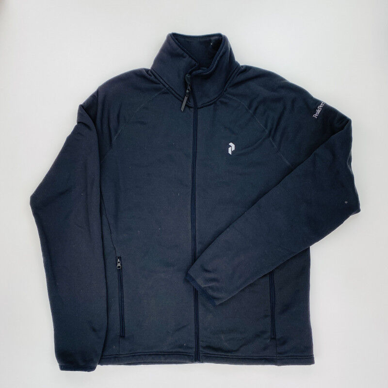 Peak Performance Chill Light Zip Jacket - Second Hand Kurtka softshell damska - Czarny - M | Hardloop