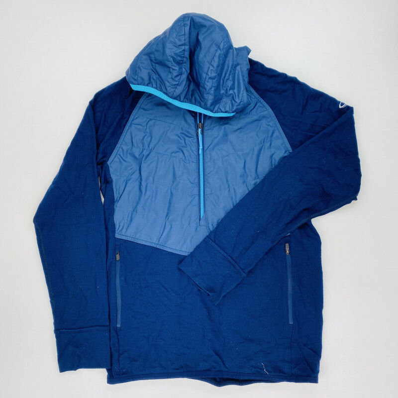 Icebreaker Merono Gt Second Hand Hoodie Men's Blue M Hardloop