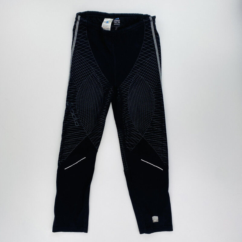 Odlo 3/4 Muscle Force - Second Hand Legginsy do biegania damskie - Czarny - M | Hardloop