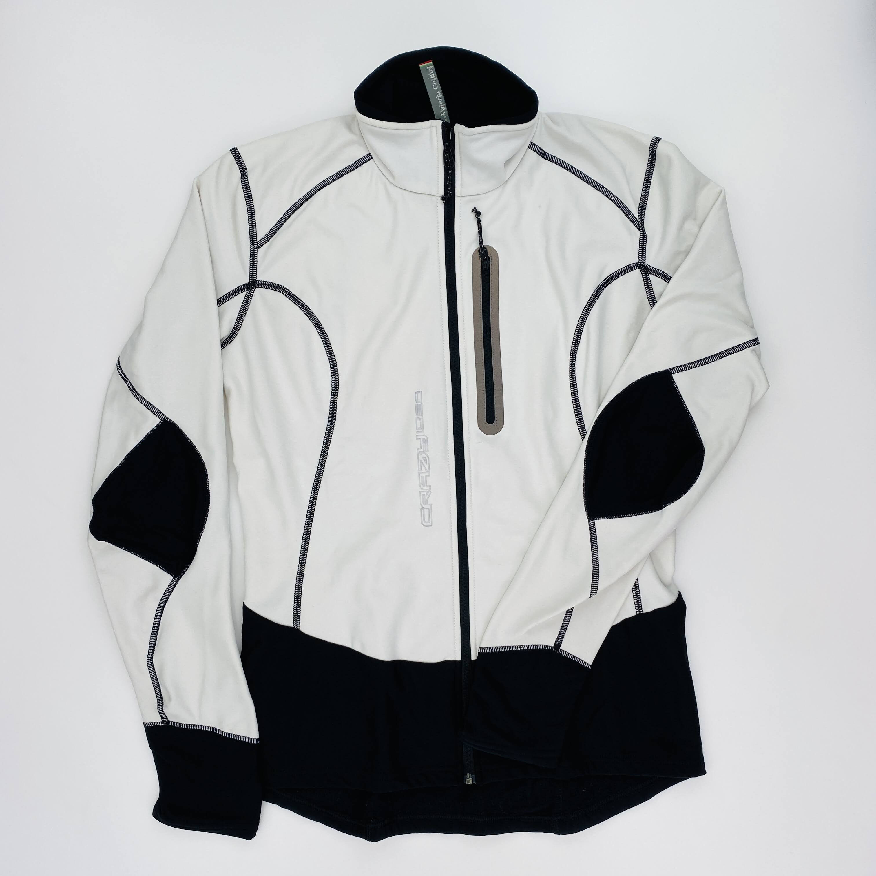 Crazy Idea Second Hand Fleece jacket - Women's - White - L | Hardloop