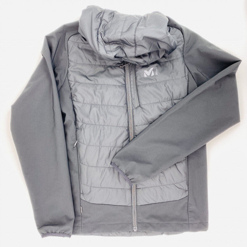 Millet Hybrid Nanga Hoodie - Giacca softshell di seconda mano - Donna - Nero - M | Hardloop