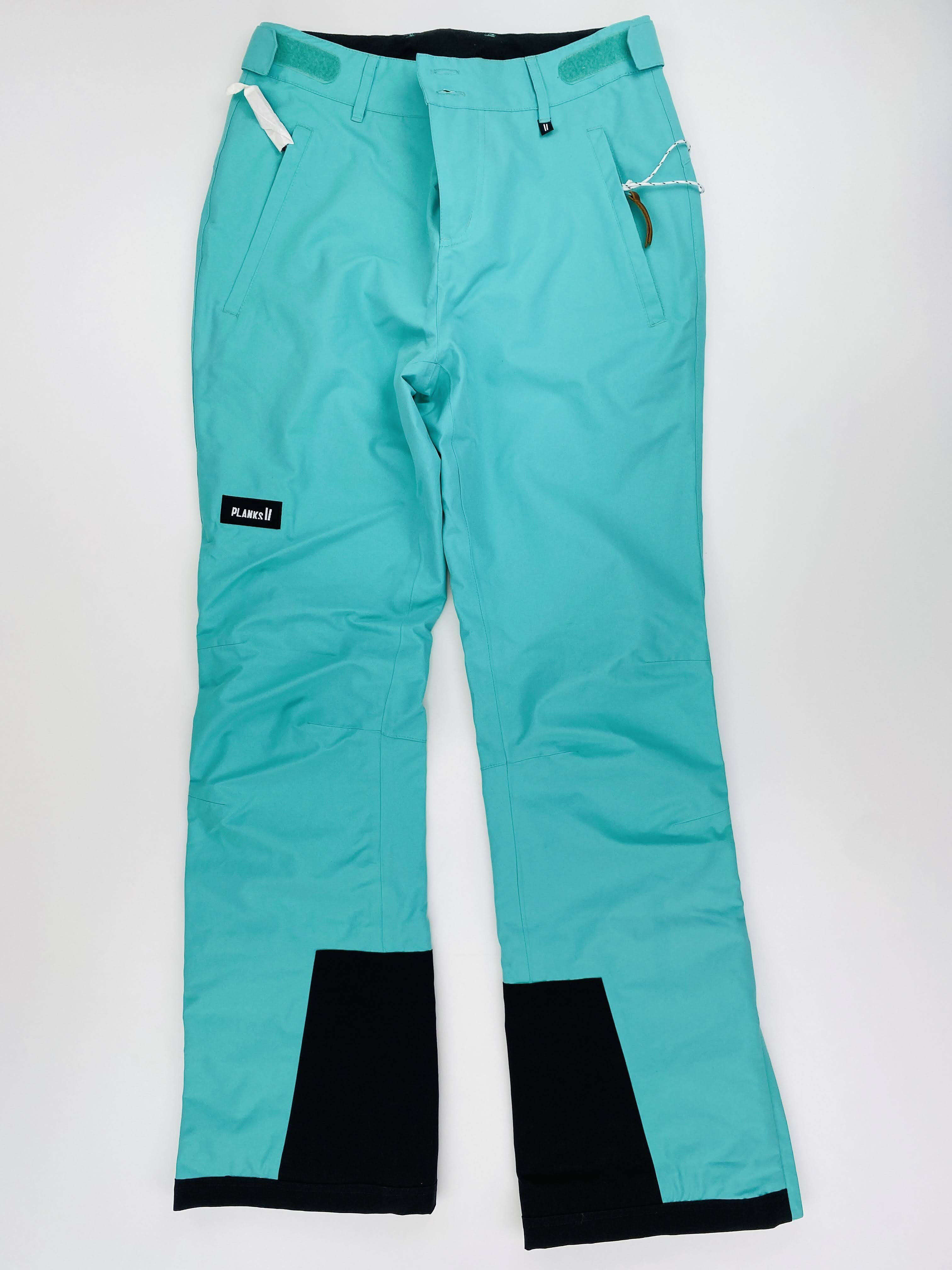 Planks Pantalon De Ski Planks - Second Hand Dámské lyžařské kalhoty - Zelená - XS | Hardloop