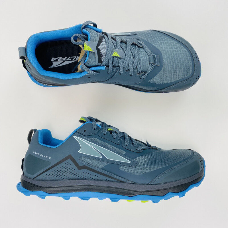 Altra M Lone Peak 5 - Second Hand Buty trailowe meskie - Niebieski - 46 | Hardloop