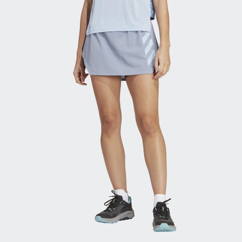 Adidas Terrex Agravic Pro Skirt - Short trail femme | Hardloop