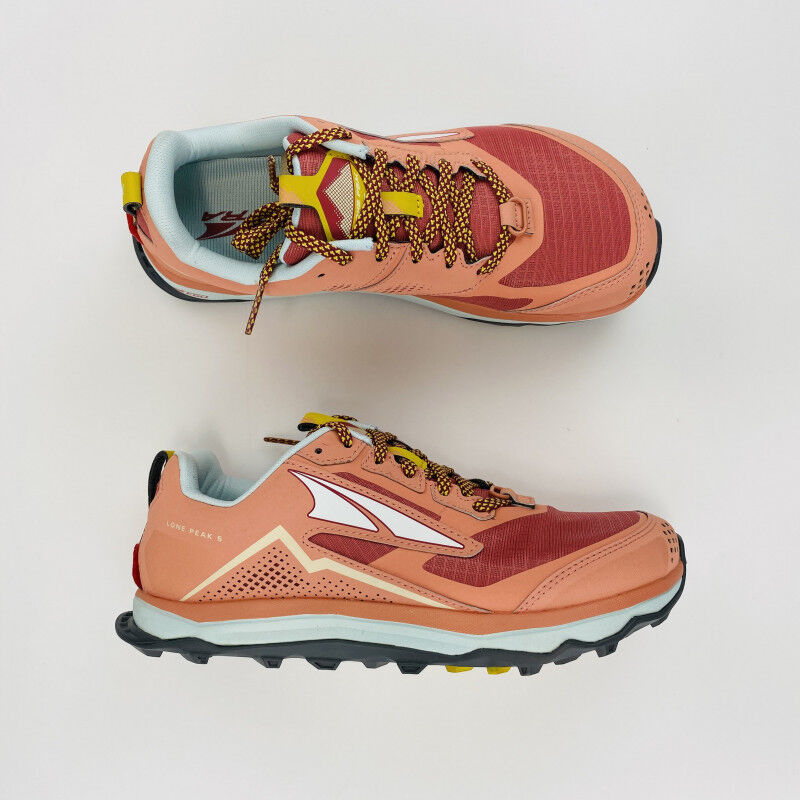 Altra W Lone Peak 5 - Second Hand Dámské trailové běžecké boty - Růžový - 37.5 | Hardloop