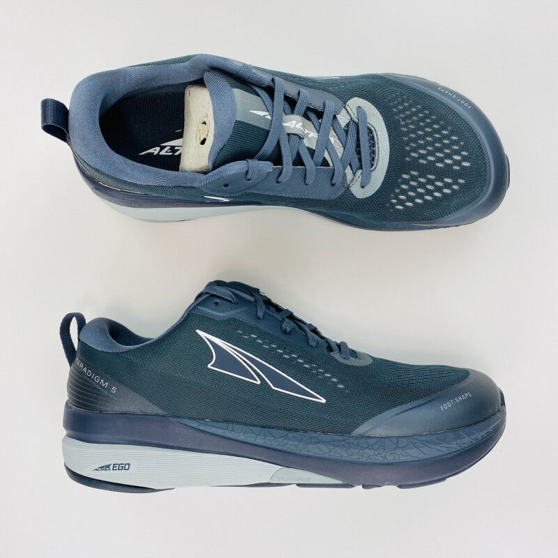Altra M Paradigm 5 - Second Hand Running shoes - Men's - Blue oil - 44 | Hardloop