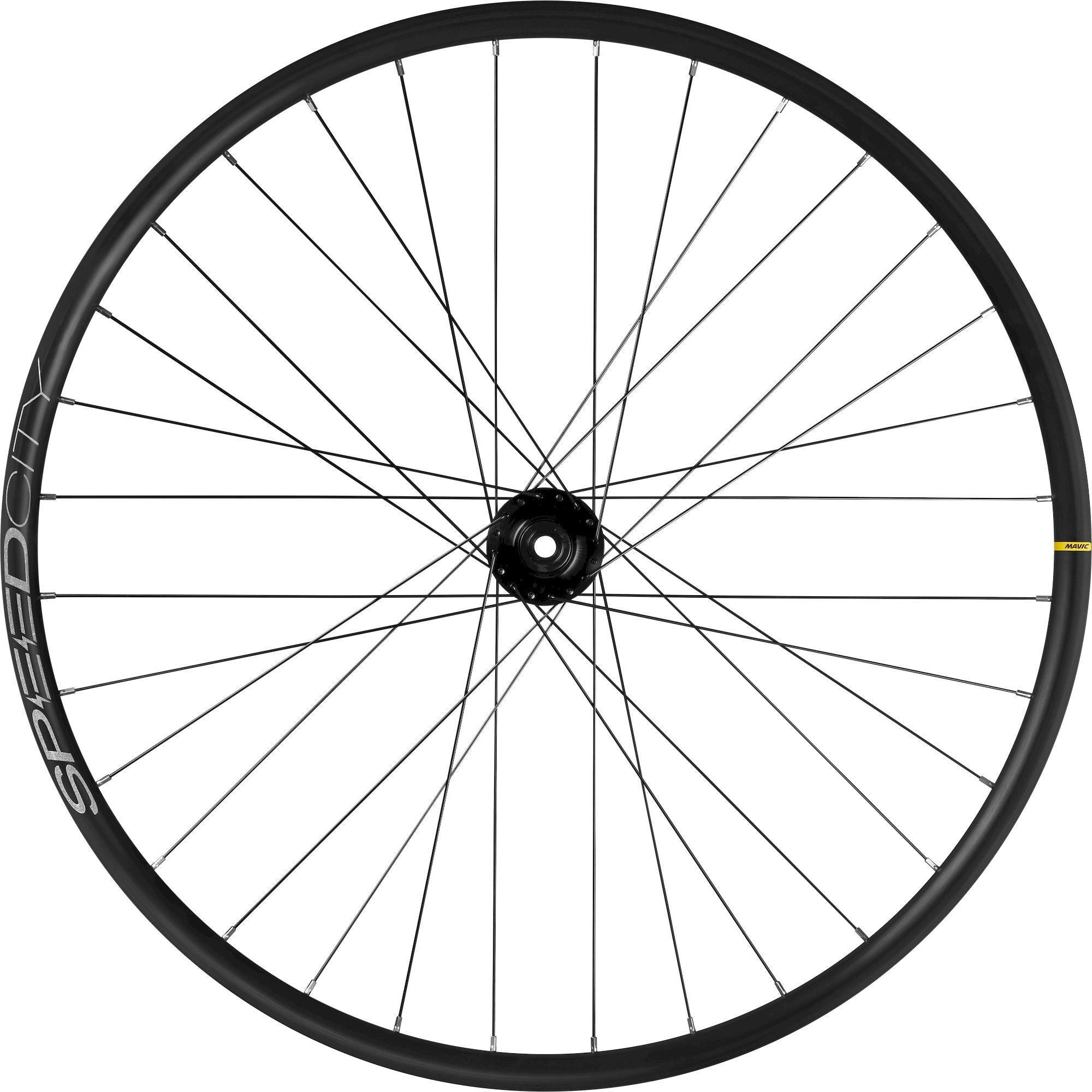 Mavic E-Speedcity Disc 700 | 12 x 100 mm | Centerlock - Voorwiel fiets | Hardloop
