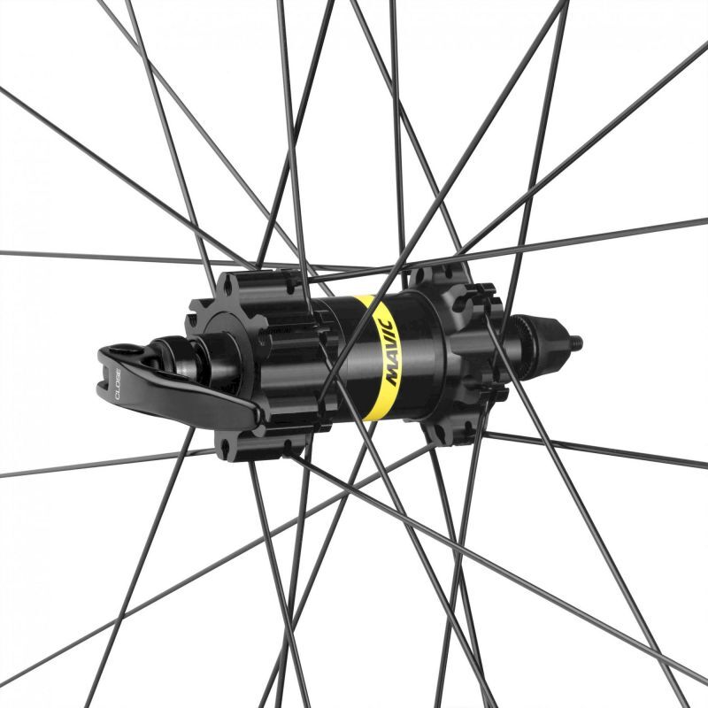 Mavic Crossride FTS-X 26 | 9/15 x 100 mm | 6 Trous - Ruota MTB anteriore 26" | Hardloop