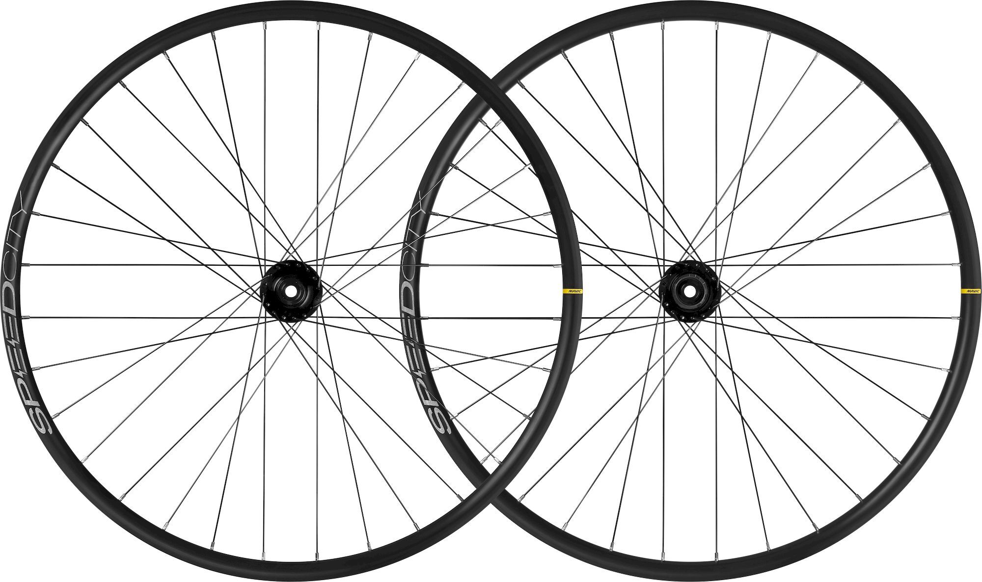 Mavic E-Speedcity Disc 700 | 12 x 100 - 12 x 142 mm | Centerlock - Hjulset cykel | Hardloop