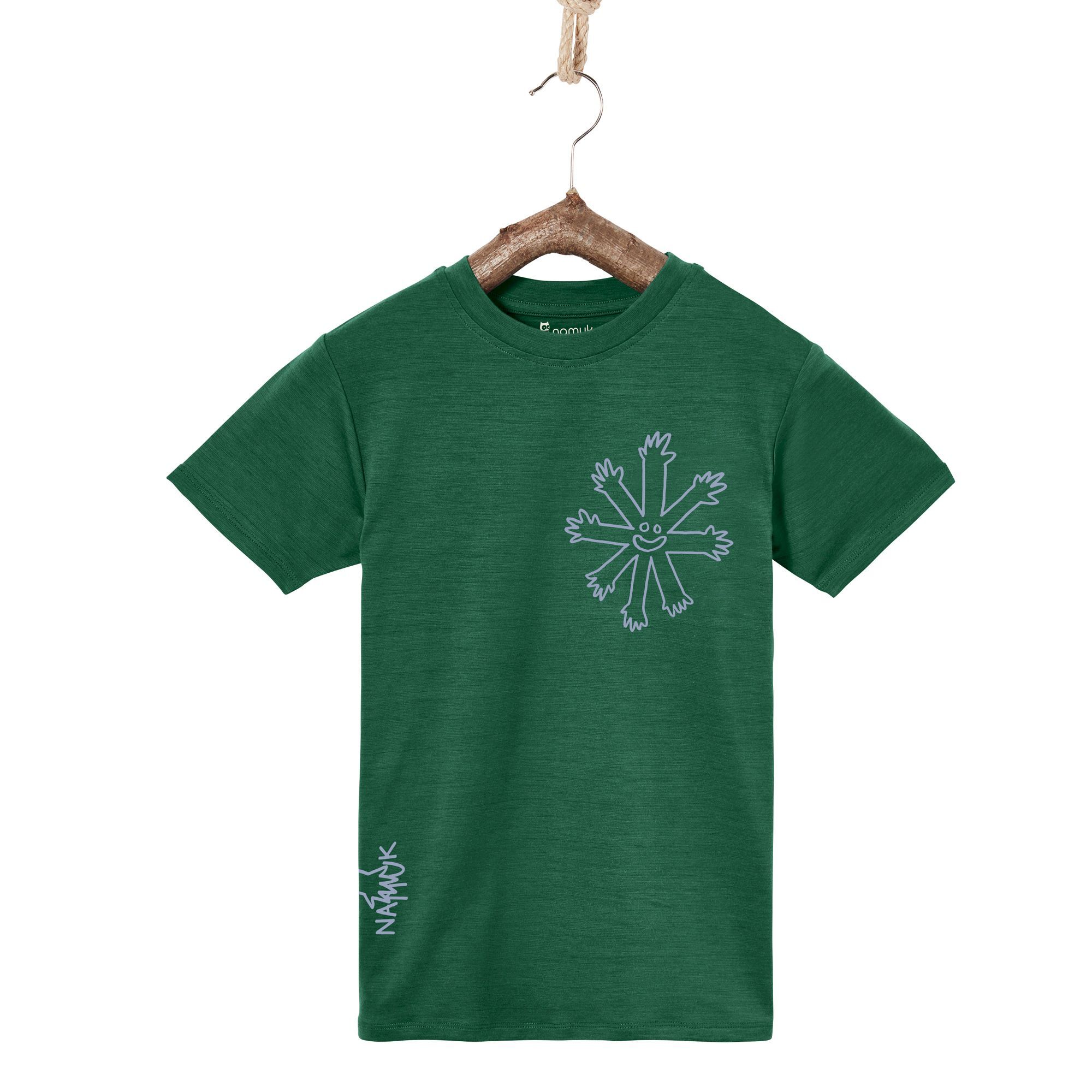 Namuk Dea Merino T-Shirt - T-shirt en laine mérinos enfant | Hardloop