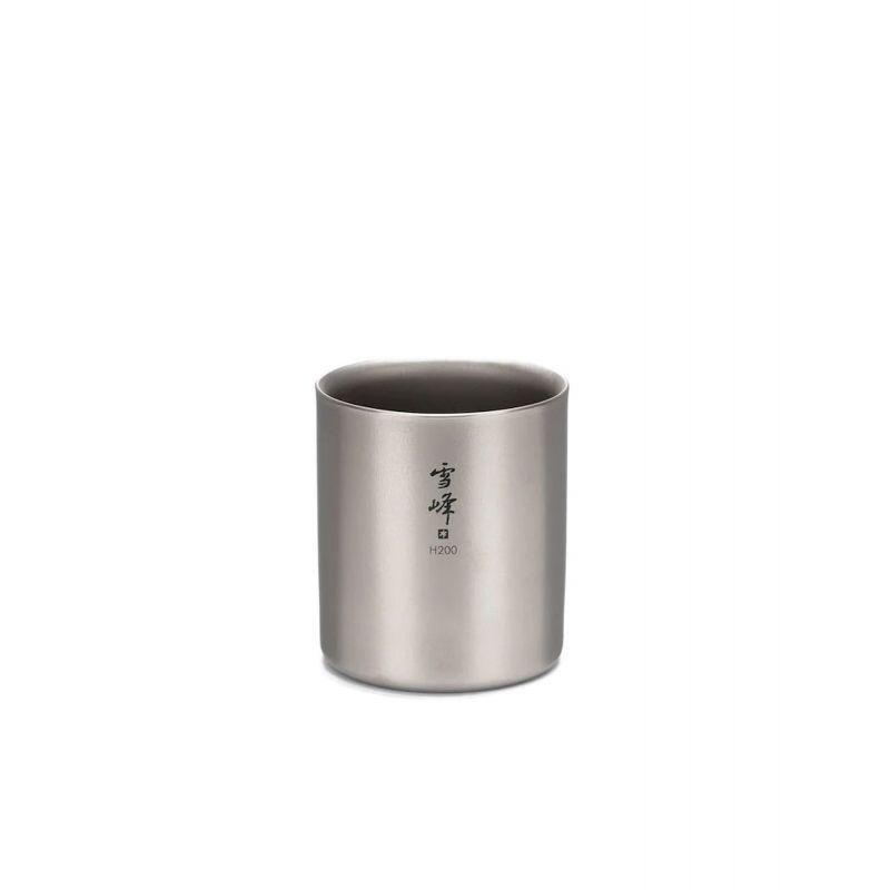 Ensemble De 3 Tasses Empilables Snow Peak En Titane - Volumes 200ml, 300ml, 450ml, Neuf, Ultra-léger