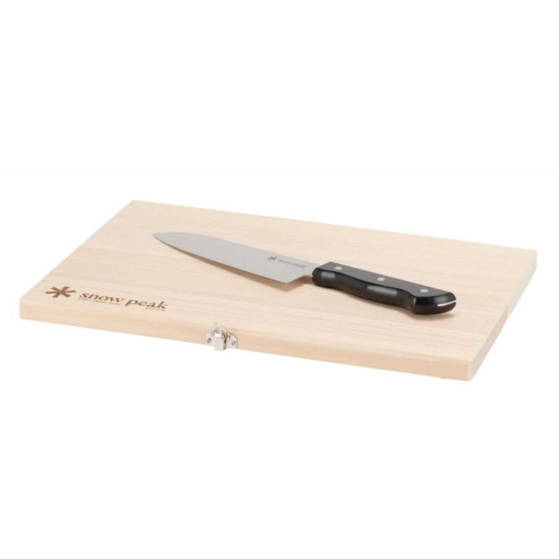 Snow Peak Chopping Board Set - Nóż | Hardloop