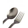 Snow Peak Titanium Fork & Spoon Set - Cutlery | Hardloop