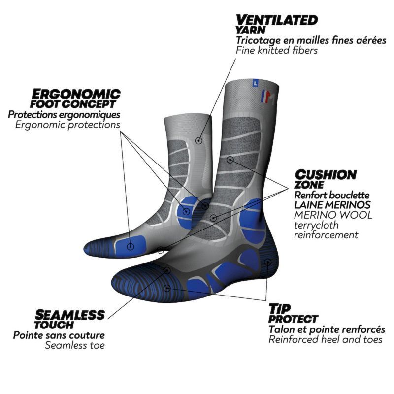 Monnet Trek Extra Light - Wandersocken