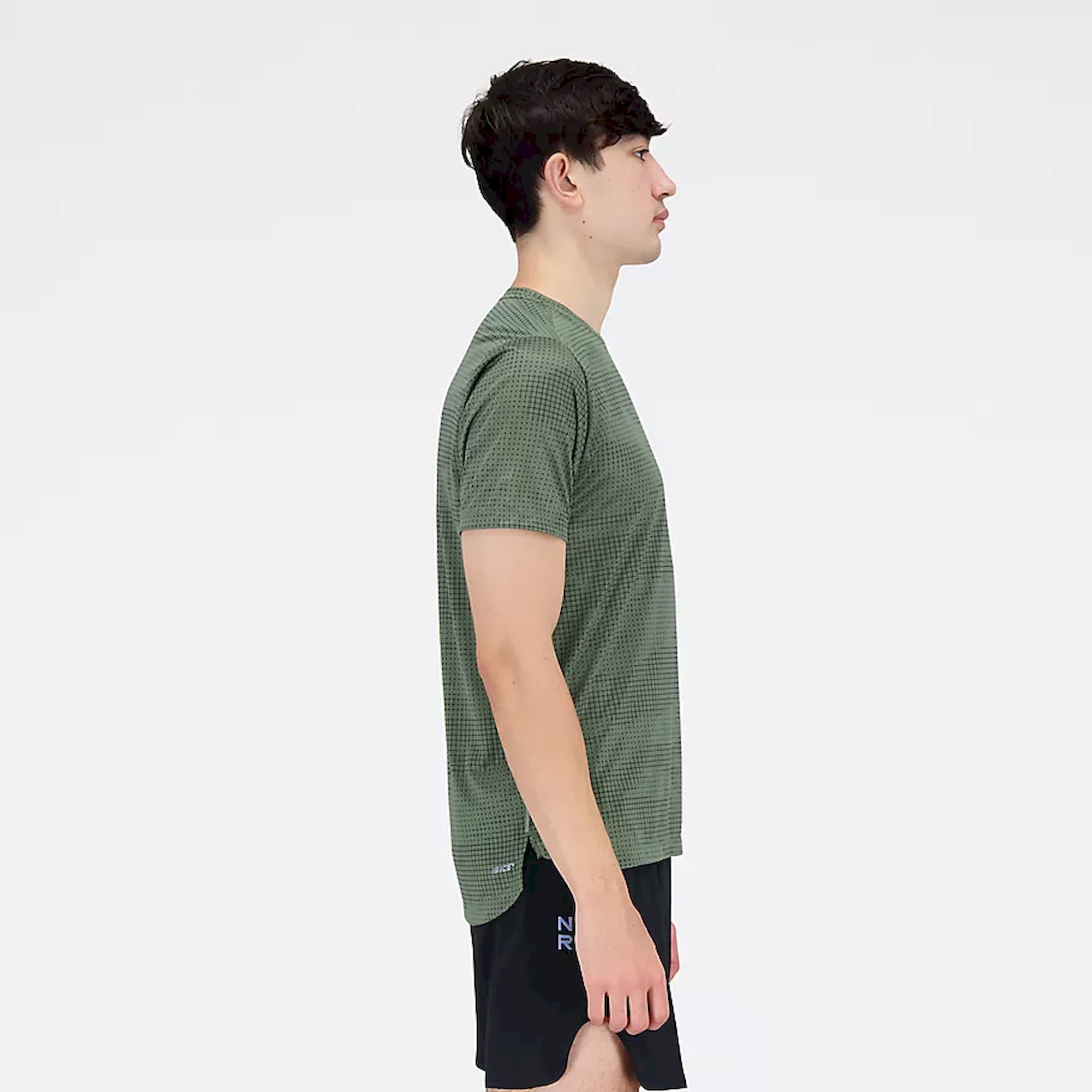 New Balance Printed Impact Run Short Sleeve - T-shirt meski | Hardloop