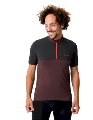 Maillot Cyclisme Homme VAUDE Matera Ls II - Manches Longues, 3 Poches Arrière, Polyester Recyclé