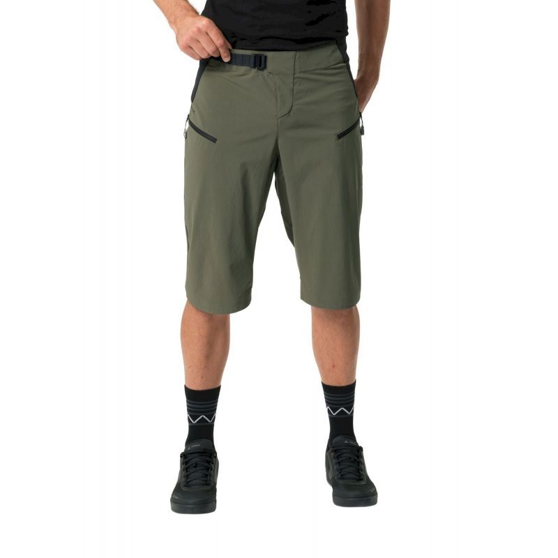 Short De Vélo VAUDE Qimsa Homme - Confortable Et Écologique Pour Randonnées