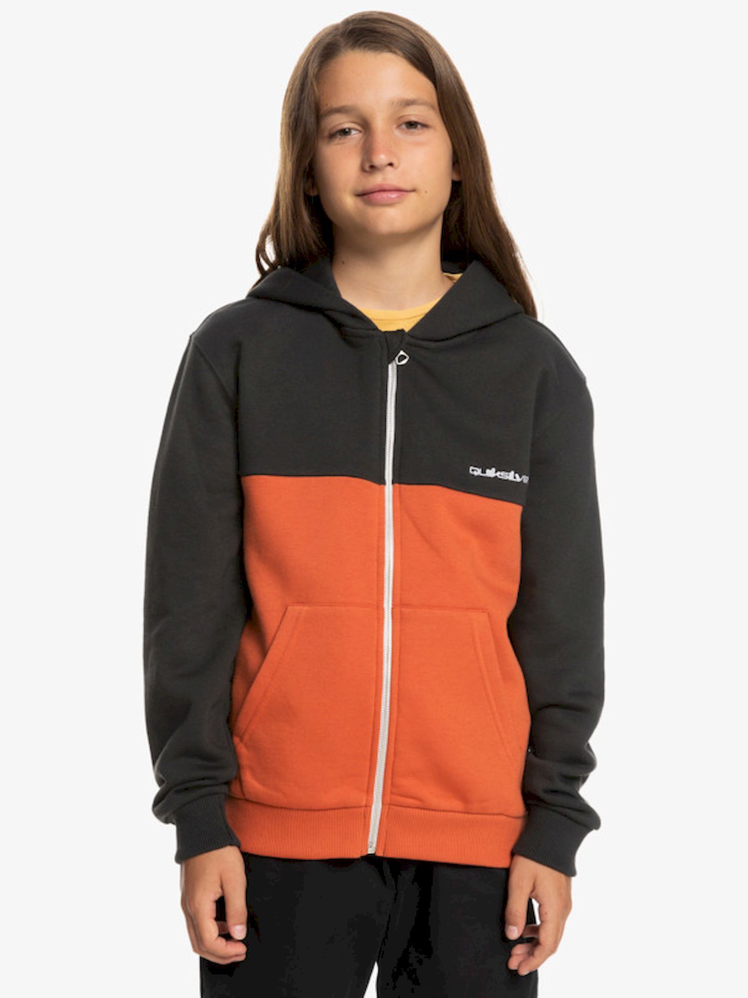 Quiksilver Easy Day Block Zip Youth - Sweatshirt à capuche enfant | Hardloop
