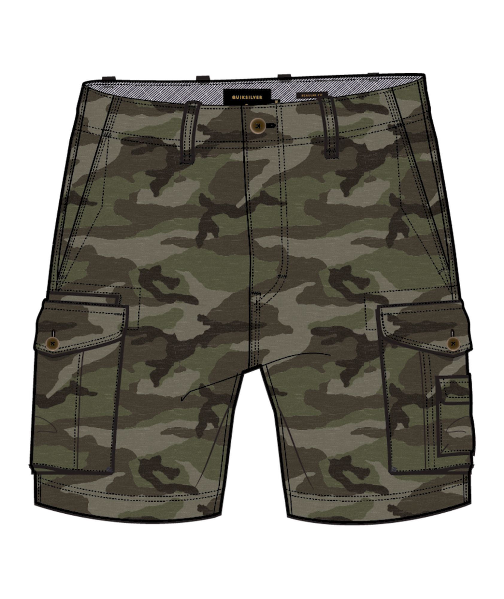 Quiksilver Crucial Battle Short - Pantalones cortos - Hombre | Hardloop