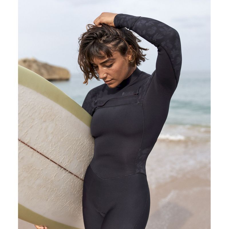 Roxy 4/3mm Swell Series Front Zip GBS - Fato surf mulher | Hardloop