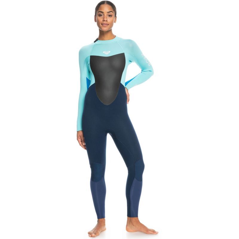 Roxy Damen 5/4/3 Prologue Neopren-Overall – Für Kaltwasser, Mit Hyperstretch, Verklebten Nähten, Supratex-Knieschutz