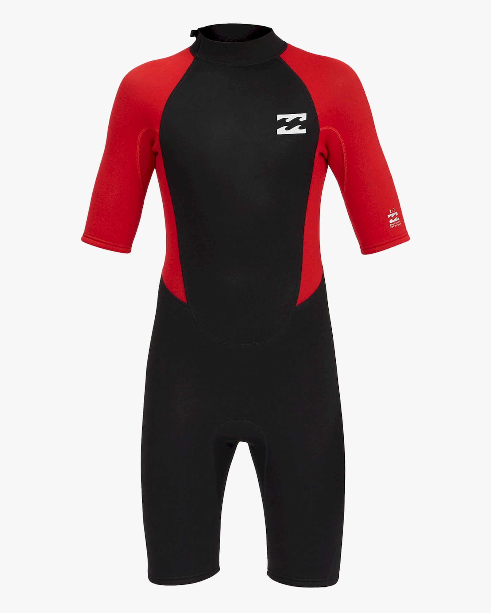 Billabong 2/2mm Boys Intruder Back Zip SS Spring Surf Wetsuit Kid's