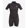Billabong 2/2mm Launch Back Zip SS Spring - Combinaison de surf femme | Hardloop