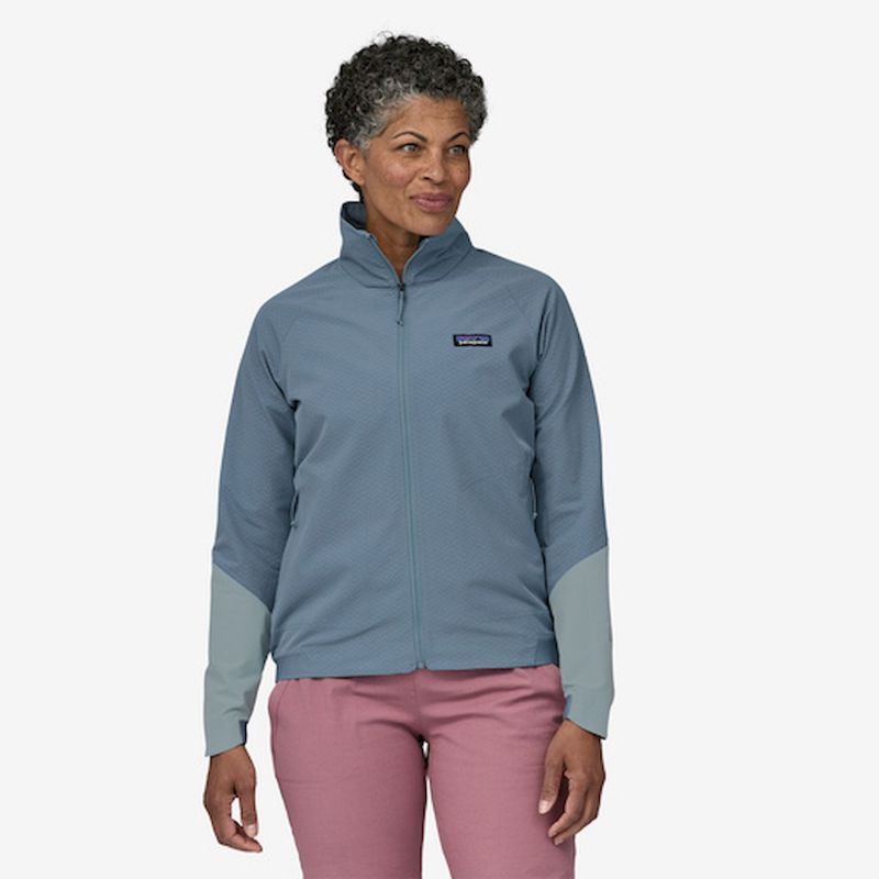 Patagonia W's R1 CrossStrata Jkt - Casaco softshell mulher | Hardloop