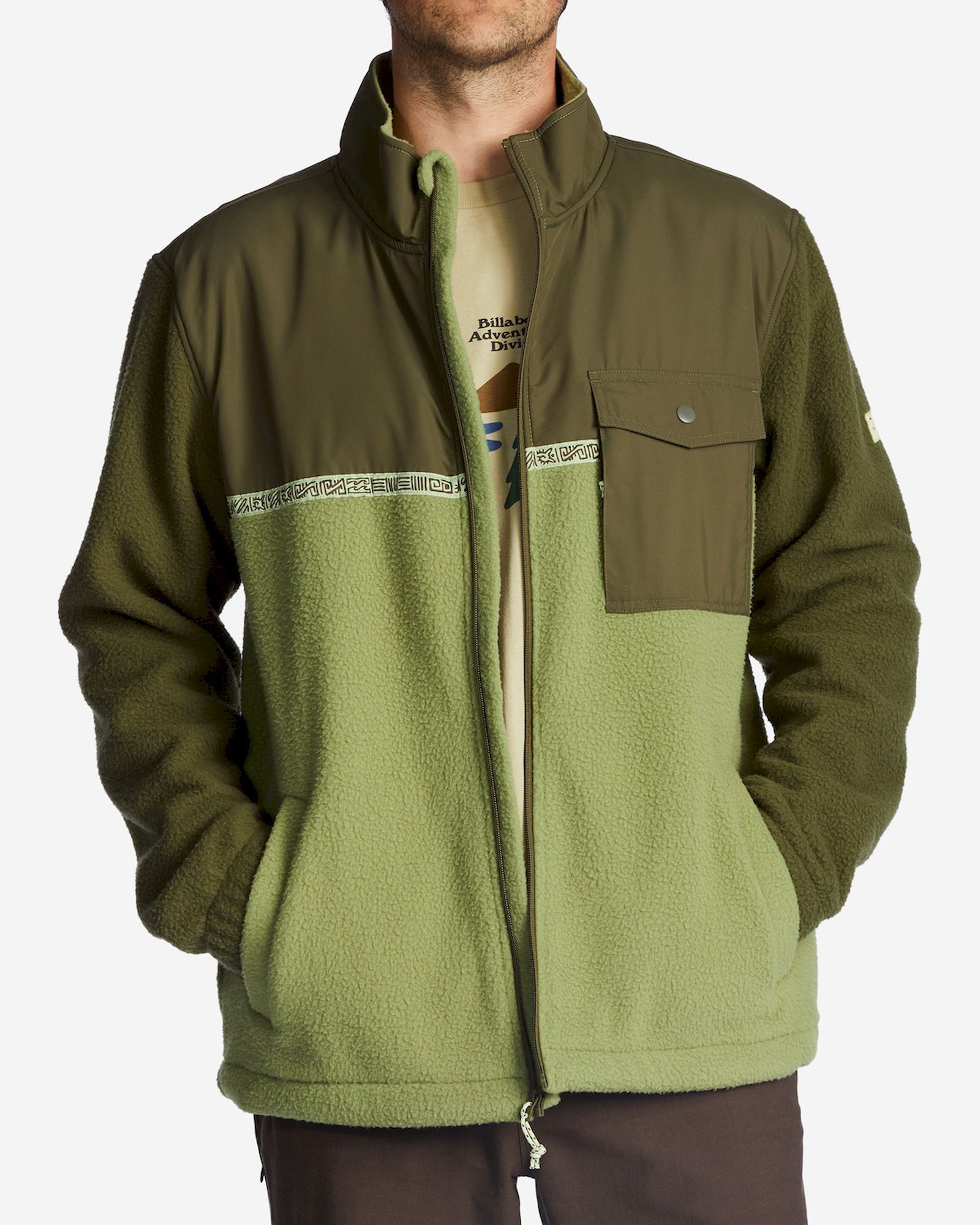 Billabong Boundary Trail Zip Up - Polaire homme | Hardloop