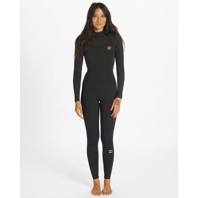 Billabong 3/2mm Synergy Back Zip - Surfing Kombinezony damskie | Hardloop